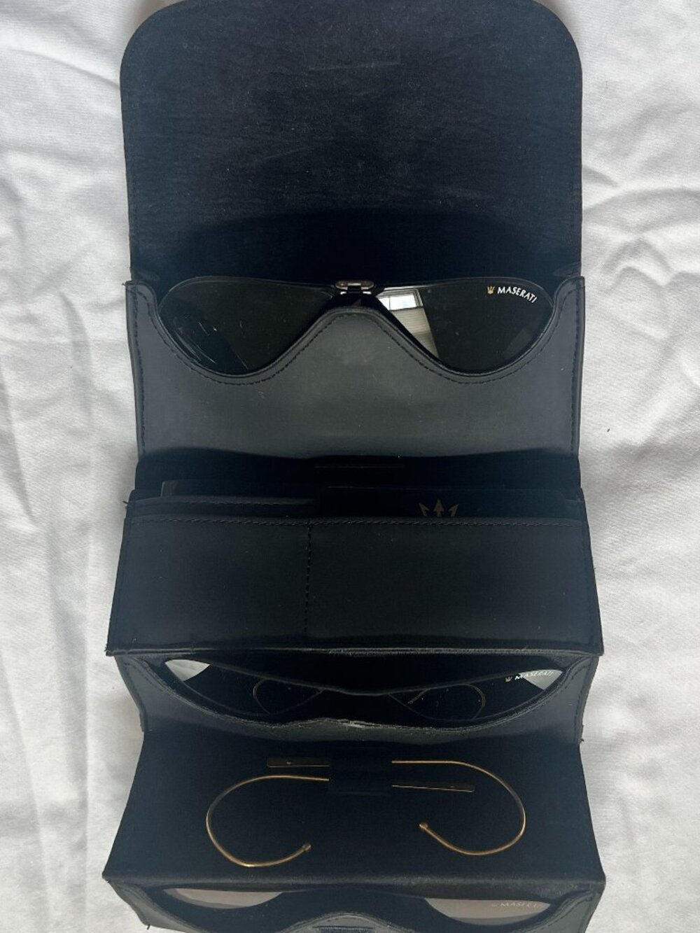 Very Rare Vintage 1980’s MASERATI Sunglass Set - #6119.5 ORIGINAL